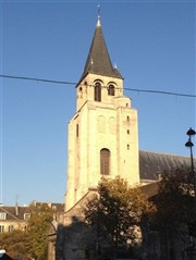 Visite guidée : Saint-Germain-des prés, village Grand-siècle, Bohème et Jazz Eglise Saint Germain des Prs Affiche
