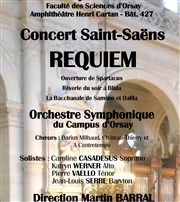 Concert Saint-Saëns Grand amphithtre Henri Cartan du Campus d'Orsay Affiche