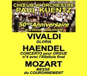 Coeur et Orchestre Paul Kuentz 50ème anniversaire Eglise de la Madeleine Affiche