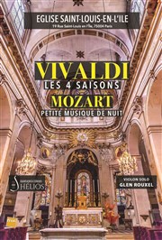 Les 4 Saisons de Vivaldi Intégrale / Petite Musique de Nuit de Mozart Eglise Saint Louis en l'le Affiche