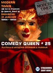 25ème Plateau d'Artistes Comedy Queen Modern Times Affiche