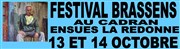9ème festival Brassens Thtre Le Cadran Affiche