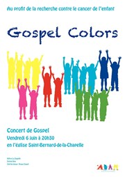 Gospel Colors Eglise Saint Bernard de la Chapelle Affiche