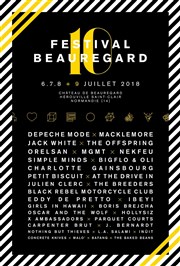 Festival Beauregard 2018 - Pass 2 jours Samedi/Dimanche Chteau de Beauregard Affiche