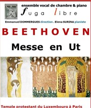 Beethoven Messe en Ut Eglise Protestante Unie Pentemont-Luxembourg - Temple du Luxembourg Affiche