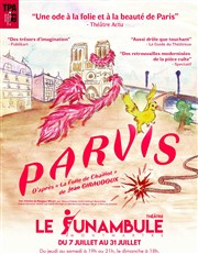 Parvis Le Funambule Montmartre Affiche