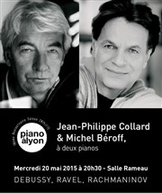 Récital : Jean-Philippe Collard & Michel Béroff Salle Rameau Affiche