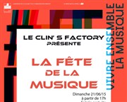 Fête de la Musique 2015 au Clin's Le Clin's Factory Affiche