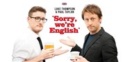 Sorry, we're English ! Paname Art Caf Affiche