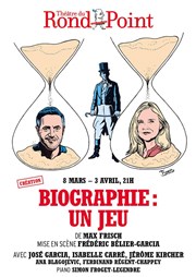 Biographie : un jeu | avec Isabelle Carré et José Garcia Théâtre du Rond Point - Salle Renaud Barrault Affiche