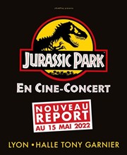 Jurassic Park en Ciné-concert Halle Tony Garnier Affiche