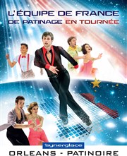 L'équipe de France de patinage en tournée Patinoire d'Orlans Affiche