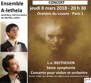 Beethoven | avec l'Ensemble A-letheia L'oratoire du Louvre Affiche