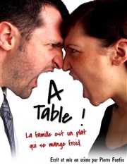 A Table ! Le Rideau Rouge Affiche
