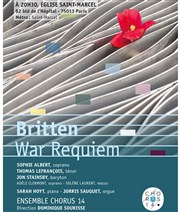 War Requiem de Britten Eglise Saint-Marcel Affiche