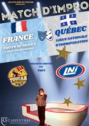 Match d'impro : France / Quebec - Toucan / LNI Espace Auzon Affiche