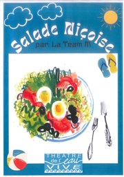Salade niçoise Théâtre de l'Eau Vive Affiche