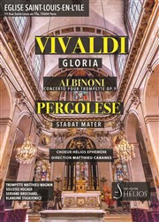 Gloria de Vivaldi, Stabat Mater de Pergolèse Eglise Saint Louis en l'le Affiche