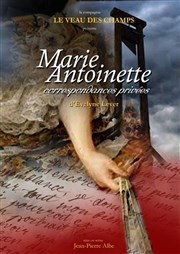 Marie Antoinette, correspondances privées Thtre Beaux Arts Tabard Affiche