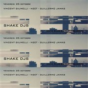 Minuit 10 : Shake Djs meet Neet / Vincent Giumelli & Guillermo Jamas Alcazar Club Affiche