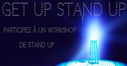 Get up Stand up | Worshop de stand-up Le Paris de l'Humour Affiche