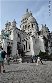 Visite guidée : La butte Montmartre | par Cécile Le Nezet Place des Abesses Affiche