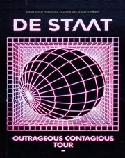 De Staat - Outrageous contagious Tour Le Ferrailleur Affiche