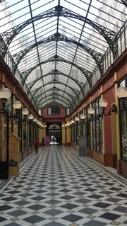 Balade commentée : Les passages couverts des Grands Boulevards Métro Richelieu Drouot Affiche