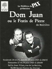 Dom Juan ou Le Festin de Pierre Salle Jean Vilar Affiche