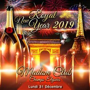 Royal New Year Champs Élysées Le Madam Affiche