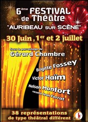 6ème Festival de Théâtre Auribeau sur Scène Auribeau sur Siagne Affiche