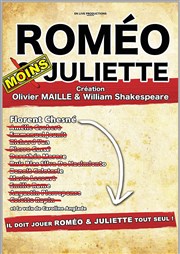 Roméo moins Juliette : Il doit jouer Roméo et Juliette tout seul ! Thtre de l'Observance - salle 1 Affiche