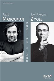 Duel de piano : Jean-Francois Zygel / André Manoukian Le Toit Rouge Affiche