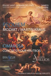 Requiem de Mozart, Concerto de Cimarosa pour Hautbois, Requiem Kraus Eglise Saint Germain des Prs Affiche