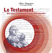 Le testament, une page d'histoire qu'il faut entendre Eglise de la Trinit Affiche
