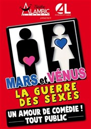 Mars et venus, la guerre des sexes Caf-Thatre L'Atelier des Artistes Affiche