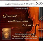 Quatuor International de Paris Eglise Saint Andr de l'Europe Affiche