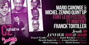 Mario Canonge et Michel Zenino Quint'Up invitent Franck Tortiller | CZ4 Le Baiser Sal Affiche