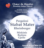 Concert Stabat Mater | Par le Choeur de Meudon Eglise Saint Etienne du Mont Affiche
