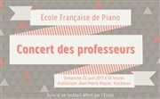 Concert des professeurs Auditorium Jean-Pierre Miquel - Coeur de Ville Affiche