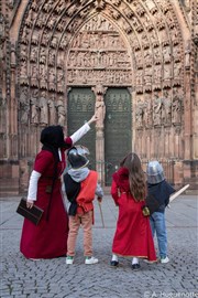 Visite guidée insolite : Strasbourg cité libre du Moyen Âge | par Epok'tour Place de la Cathdrale Affiche