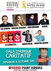 Gala d'humour caritatif Le Grand Point Virgule - Salle Majuscule Affiche