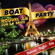 Boat Party | Nouvel An sur la Seine Bateau Nix Nox Affiche
