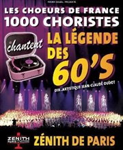 1000 choristes chantent la légende des années 60 Znith de Paris Affiche