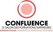 Confluence : Salon des formations supérieures à Lyon  Groupe Le Monde La sucrire Affiche