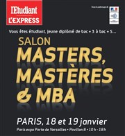 Salon de l'etudiant des Masters, Mastères & MBA Paris Expo Porte de Versailles - Hall 8 Affiche