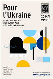 Concert pour l'Ukraine Théâtre Edouard VII Affiche
