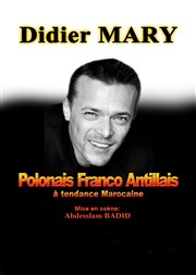 Didier Mary dans Polonais Franco Antillais à tendance Marocaine Le Paris de l'Humour Affiche