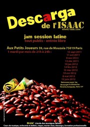 Descarga de l'ISAAC - Jam Session Latine Aux petits joueurs Affiche