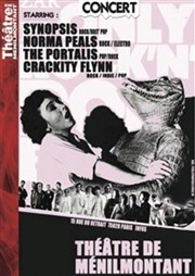 The Portalis + Norma Peals + Synopsis + Crackity Flynn Thtre de Mnilmontant - Salle Guy Rtor Affiche